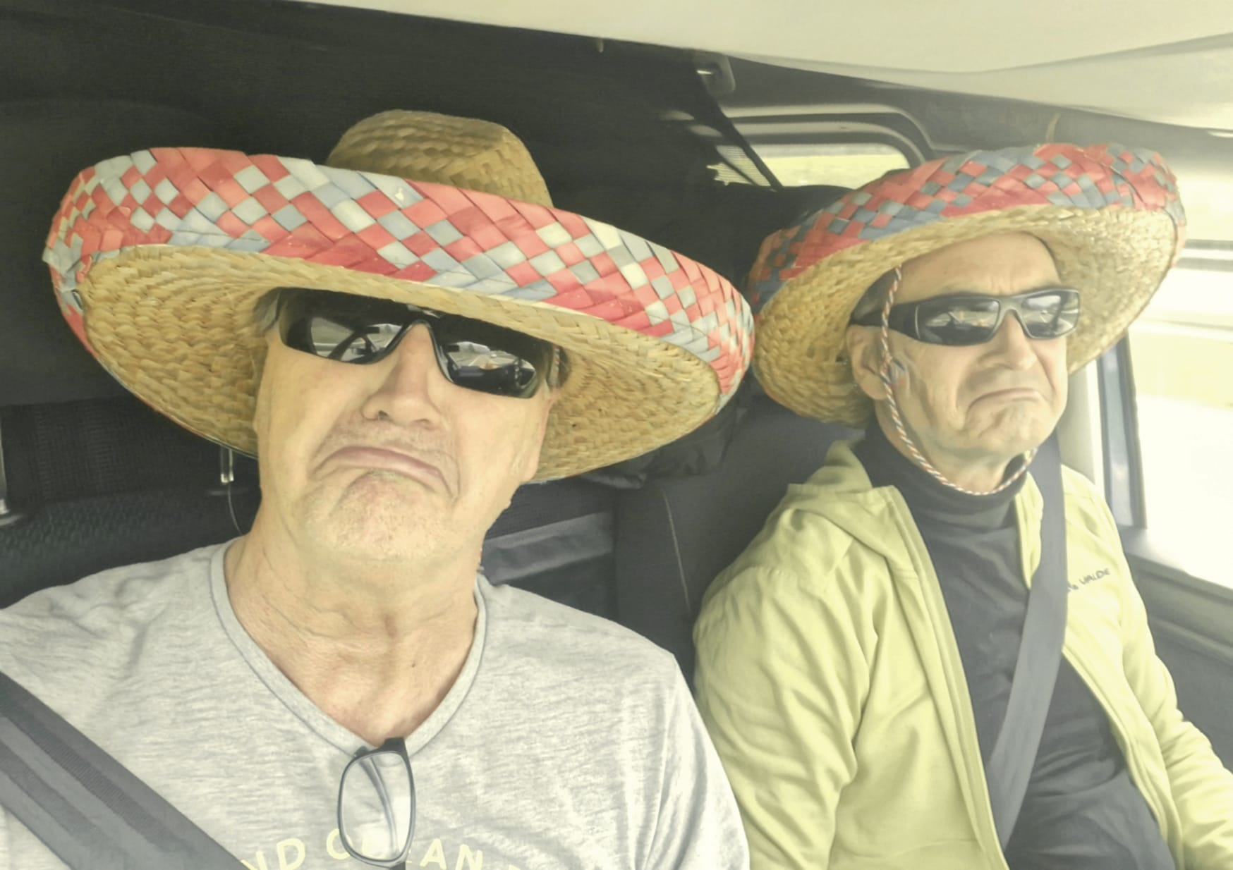 unterwegs zum Auftritt